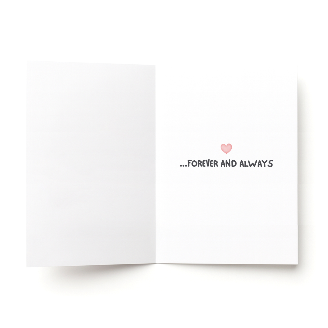 I Met You, I Liked You Romantic Greeting Card