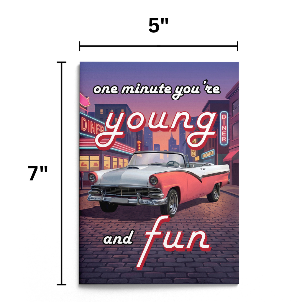 Young & Fun Birthday Card
